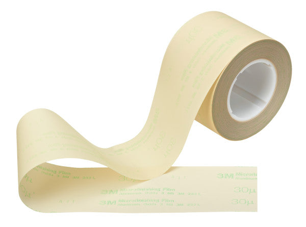 3M™ Microfinishing Film Schuurrol 262L, 100 mm x 50 m, 20µ