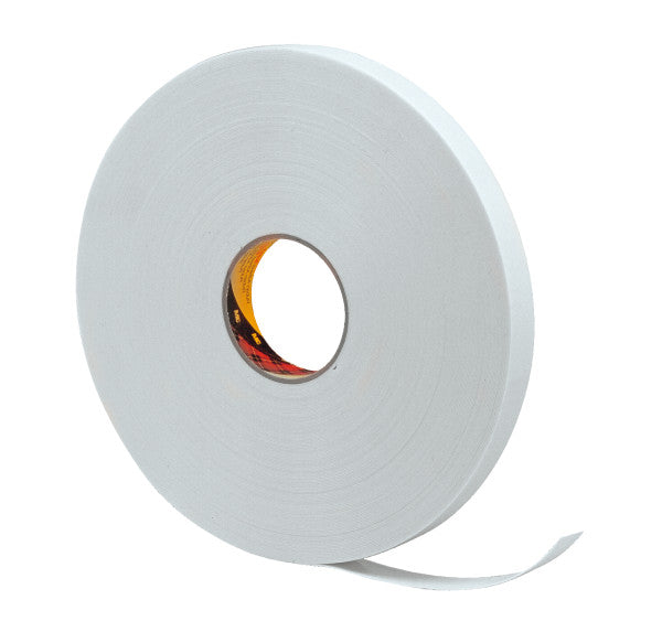 3M™ Double-Sided Foam Tape 9528, White, 1220 mm x 66 m, 0.8 mm