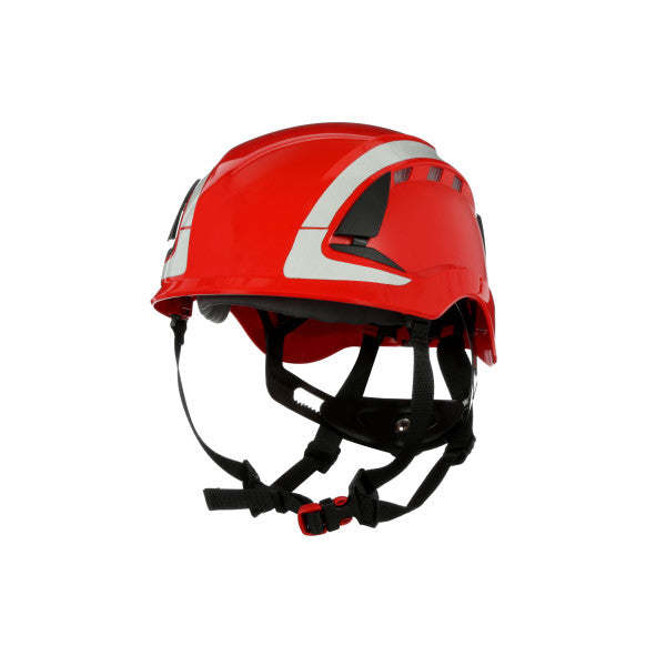 3M™ SecureFit™ X5000 Safety Helmet, ventilated, reflective, CE, red, X5005V-CE