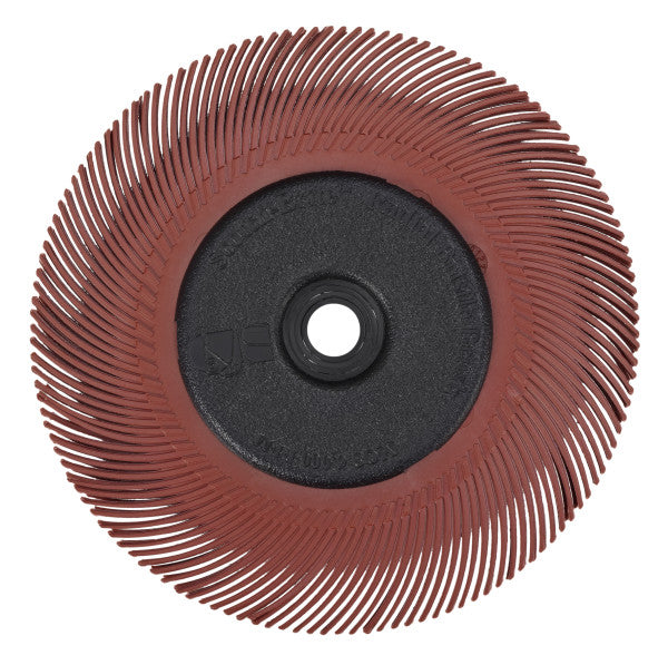 Scotch-Brite™ Radial Bristle Brush BB-ZB with adapter, Type C, 194 mm x 25 mm x 32 mm, P220