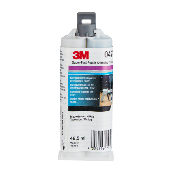 3M™ Super Fast Repair Adhesive, Black, 48.5 ml