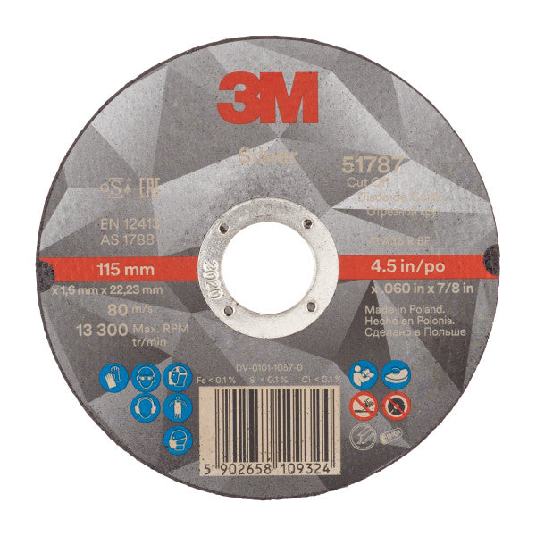 3M™ Silver Trennscheibe, T41, 115 mm x 1,6 mm x 22,23 mm