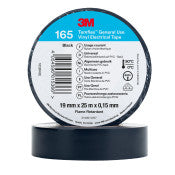 3M ™ TEMFLEX ™ Vinyl -Insolation Band 165 - Schwarz - 19 mm x 25 m | Rabattpalette A 5500 Stücke