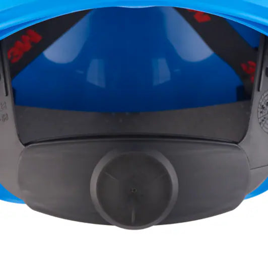 3M™ Safety Helmet, ratchet adjustment, ventilation, plastic sweatband, blue, H700N-BB