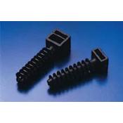3M™ Scotchflex™ CT-6 Kabelbinderhouder Muurplugbevestiging - Zwart - 12 mm x 10 mm | 1 Overdoos van 25 Pak