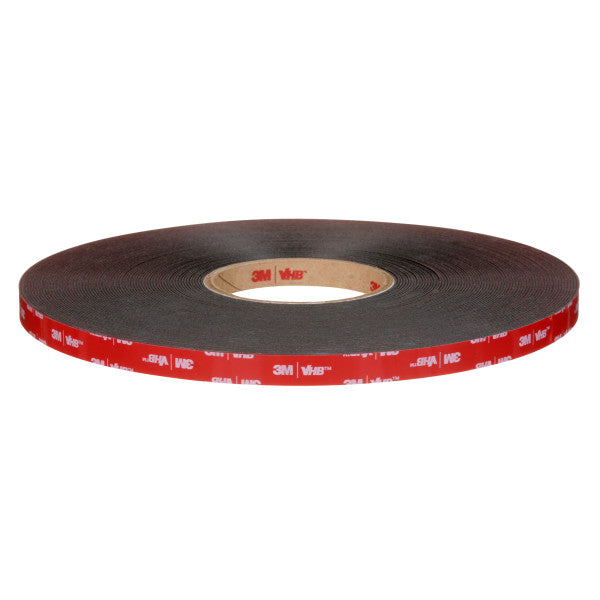 3M™ VHB™ Vlamvertragende Tape 5958FR, Zwart, 25 mm x 33 m, 1.0 mm
