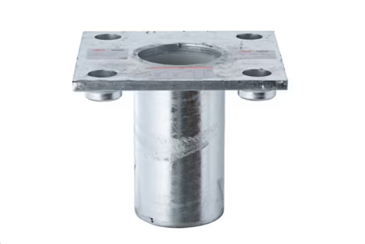 3M™ DBI-SALA® Besloten ruimte, verzonken voetstuk met bovenplaat, High Capacity, gegalvaniseerd, 8000091