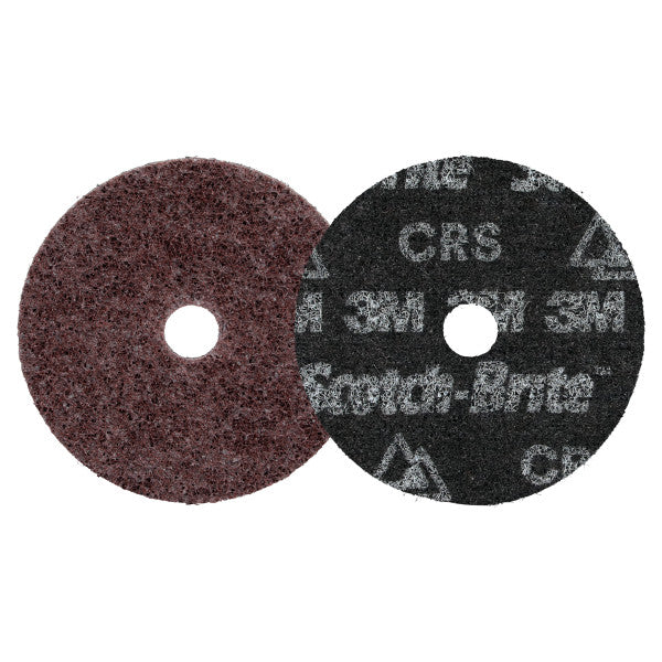 Scotch-Brite™ Precision Heavy Duty Surface Conditioning Disc, HD-DH, Coarse 120+, 102 mm x 16 mm, 100 ea/Case