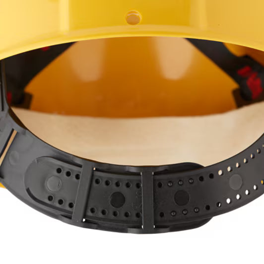 3M™ Safety Helmet, Uvicator, Pinlock, Ventilation, Leather Sweatband, Yellow, G3000DUV-GU