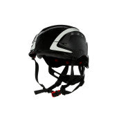 3M ™ SecureFit ™ x5000 Sicherheitshelm - Belüftet - Reflektieren - CE - Schwarz - x5012V -ce | 1 Stück