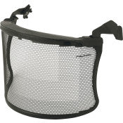 3M™ Gaas gelaatsscherm - korte klep - geëtst roestvast staal - zwart - V4JK | 1 stuks