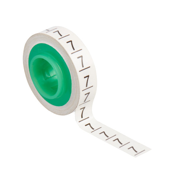 3M™ ScotchCode™ SDR-7 Cable Marking Refill Rolls, Number "7", 10x Retail Packaging