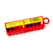 3M ™ ScotchCode ™ STD -0/9 Kabelmarkierungsspender - Farben gefüllt | 1 übertriebene Schachtel 25 Stück