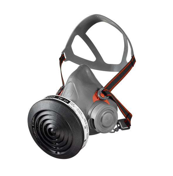 3M™ Herbruikbaar halfgelaatsmasker HF-3011 en P3 Deeltjesfilterset, klein, 10 stuks/doos