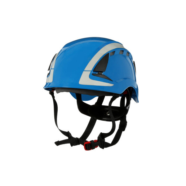 3M™ SecureFit™ X5000 Safety Helmet, ventilated, reflective, CE, blue, X5003V-CE