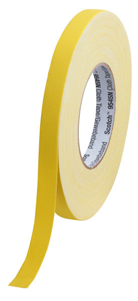 Scotch® 9545N Geïmpregneerde Textieltape, Geel, 15 mm x 50 m, 0,3 mm