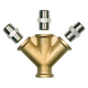 3M ™ -Kupplung 3 Ausgänge 3/8 "BSP FEMALE Inkl. Männliche Anzeigen | 1 Stücke