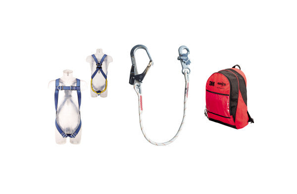 3M™ Protecta® Valbeveiligingsset voor hoogwerkersuspensie, universeel harnas, 1 m vallijn, rugzak, 116006833