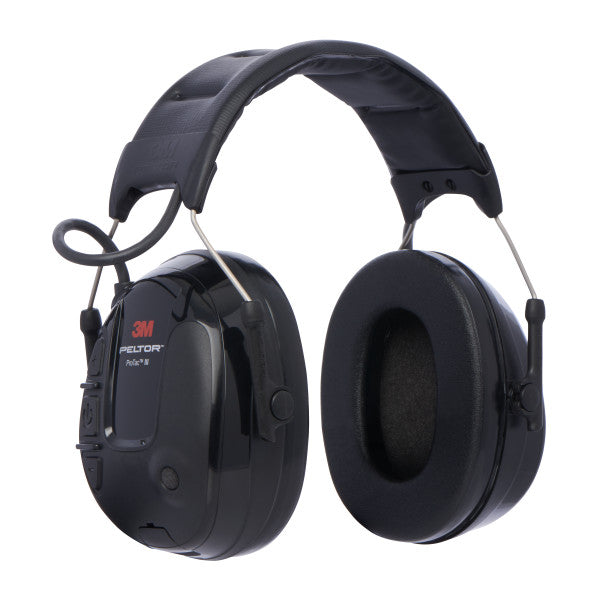 3M™ PELTOR™ ProTac™ III Headset, 26 dB, narrow earcups, headband, MT13H220A