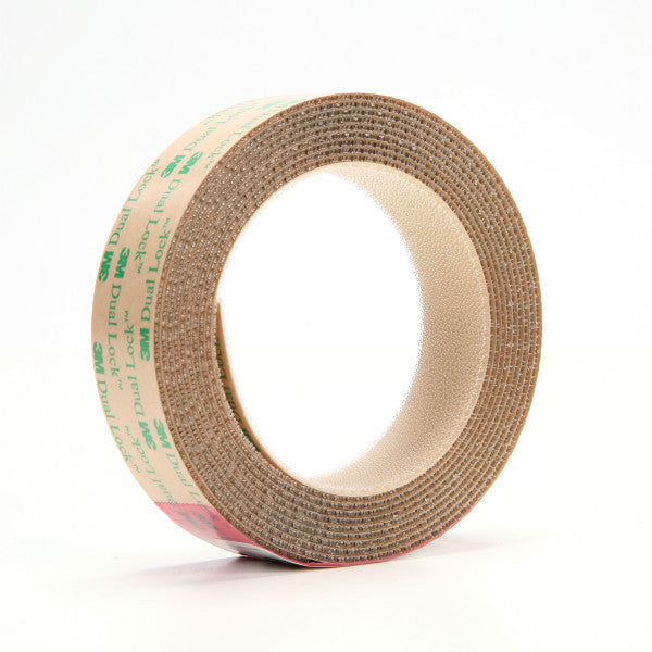 3M™ Dual Lock™ Hersluitbaar Klikband Low Profile TB4570, Transparant, 25 mm x 3 m, 1.7 mm, 110 kopjes/cm²