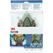 3M ™ Wiederverwendbares Semi -Face -Masket - A2P3 R Filter - Größe M - 6223m | 1 Stück