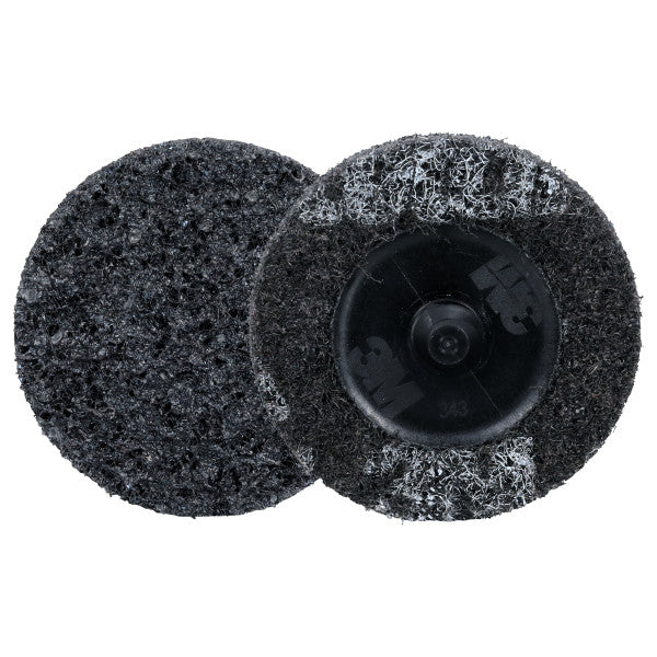 Scotch-Brite™ Roloc™ Precision Heavy Duty Surface Conditioning-schijf, HD-DR, Extra Coarse 80+, TR, 51 mm, 25/Carton, 100 ea/Case