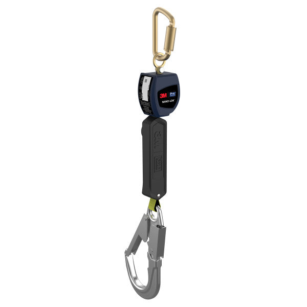 3M™ DBI-SALA® Nano-Lok™ Personal Self-Retracting Lanyard, Single Line, Web, 2.0 m, 3101461