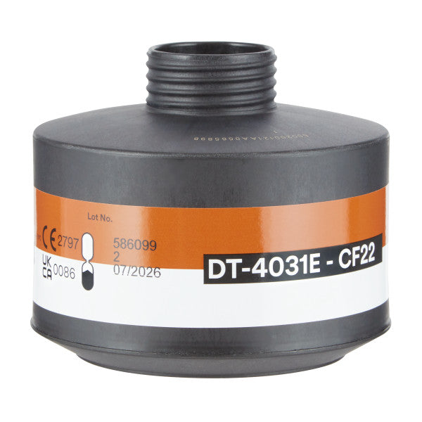 3M™ Gas/damp-patroon en deeltjesfilter met DIN-schroefdraad CF22 A2P3 R D, DT-4031E