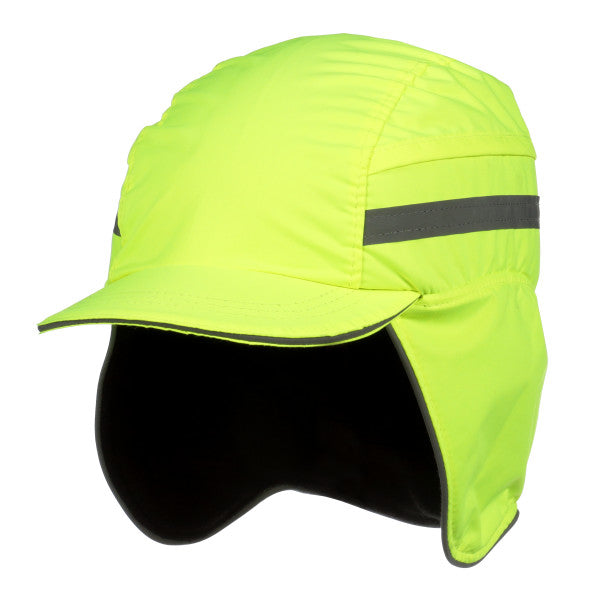3M™ First Base™ 3 Impact Cap 2021209, Winter, hi-viz, yellow, short brim, 55 mm