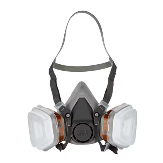 3M™ Atemschutzmaske mit austauschbaren Filtern 6002KIT-1, A2P2 organische Dämpfe (1x6200, 2x6055, 2x5925, 2x501)
