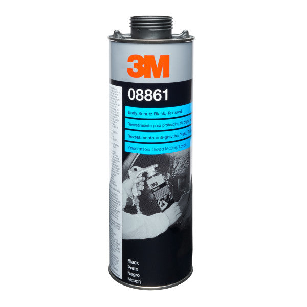 3M™ Body Schutz Coating, Underbody Coating, textured, black, 1 l, 08861