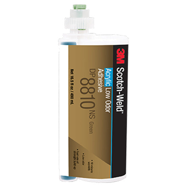 3M™ Scotch-Weld™ Low-Odor Acrylic Adhesive DP8810NS, Green, 490 ml