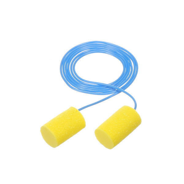 3M™ EAR™ Classic™ Earplugs, with cord, 200 pairs/box, CC-01-001