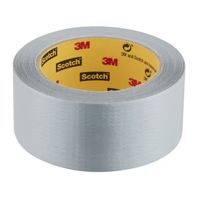 Scotch® Universal Duct Tape Silver 2904, 25m x 48mm, 2/pack