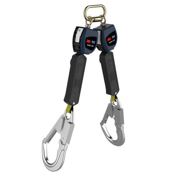 3M™ DBI-SALA® Nano-Lok™ Personal Self-Retracting Lanyard, Double Line, Web, 2.0 m, 3101316