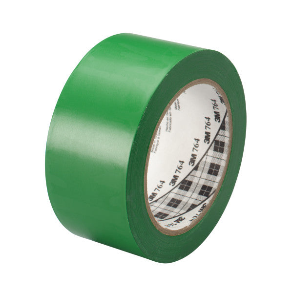 3M™ Vinyl Tape Algemeen Gebruik 764, Groen, 50 mm x 33 m, 0.13 mm