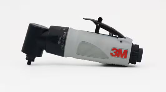 3M™ Pneumatic Mini Angle Grinder, 50 mm, 0.5 HP, 20,000 RPM, 6 mm Arbor