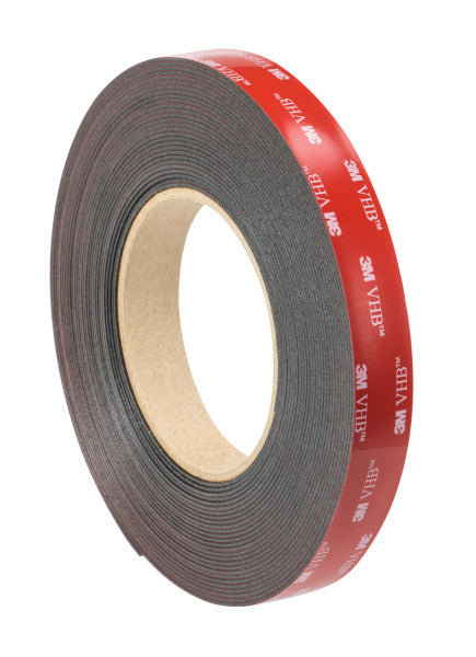 3M™ VHB™ Tape 5962F, Zwart, 12 mm x 33 m, 1.6 mm