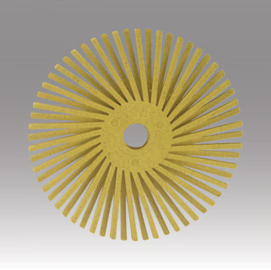 Scotch-Brite™ Radial Bristle Schijf, RB-ZB, groen, 25 mm x 2 mm x 3 mm, P50