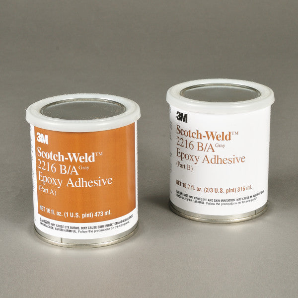 3M™ Scotch-Weld™ Epoxy Adhesive 2216, Gray, Component B/A, 59 ml