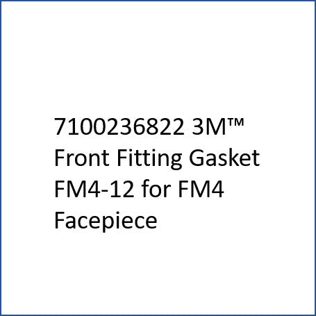3M™ Front Seal FF-600-12 for 3M™ Full Face Mask FF-600