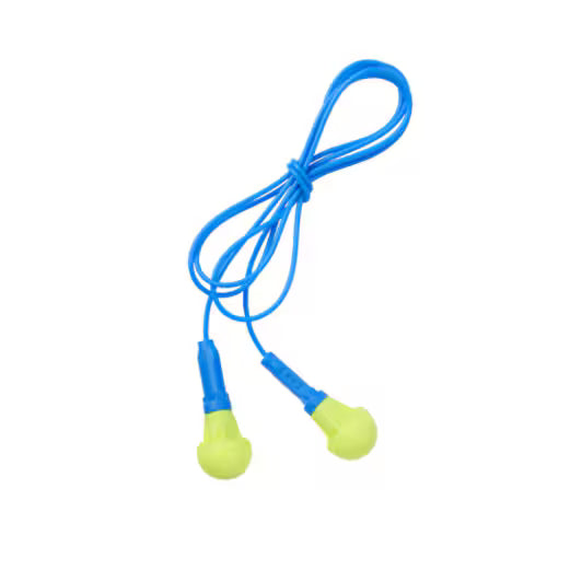 3M™ EAR™ Push-Ins™ Earplugs, with cord, 400 pairs/box, EX-01-020