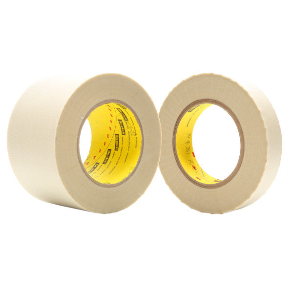 3M™ Glasvezelversterkte Tape 361, Wit, 19 mm x 55 m, 0.17 mm