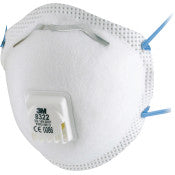 3M ™ Staubmaske - FFP2 - mit Ventil - 8322 | 1 Schachtel 10 Stück