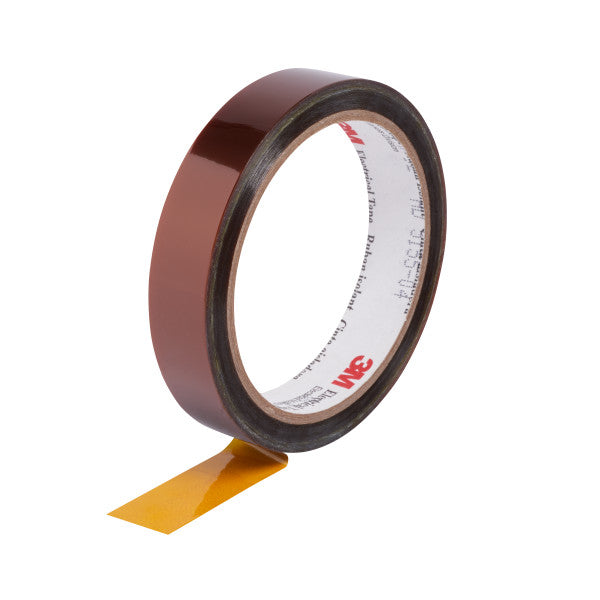 3M™ Isolatietape van polyimidefolie 92, MC12, Amber, 19 mm x 33 m x 0.08 mm