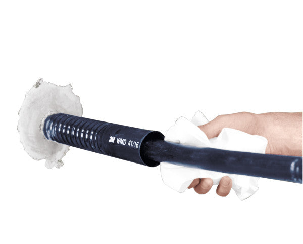 3M™ WMD 41/16 Warmtekrimpkabeldoorvoer, Zwart, Pijp-DM 16 - 41 mm