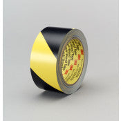 3M ™ Striped Safety Tape 5702 - Schwarz/Gelb 102 mm x 33 m - 0,14 mm | 1 Exagus von 8 Rollen