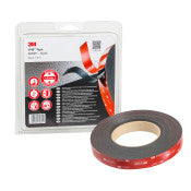 3M ™ VHB ™ Tape 5962F - Schwarz - 19 mm x 1,6 m - 1,6 mm - Blisterpaket | 1 Übertreibung von 4 Rollen