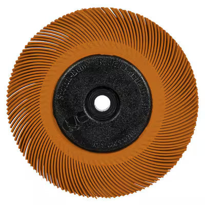 Scotch-Brite™ radiale precisieborstel, PN-RB, 80+, 193,675 mm x 25,4 mm x 31,75 mm (7-5/8 inch x 1 inch x 1-1/4 inch), Type C, met flens