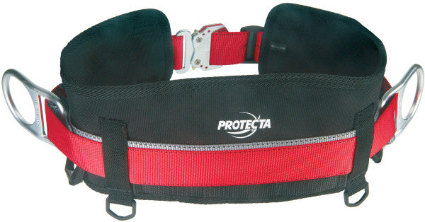 3M™ Protecta® Positioneringsgordel met snelsluitgesp en heupkussen, gereedschaplus, rood, X-Large, AB051346